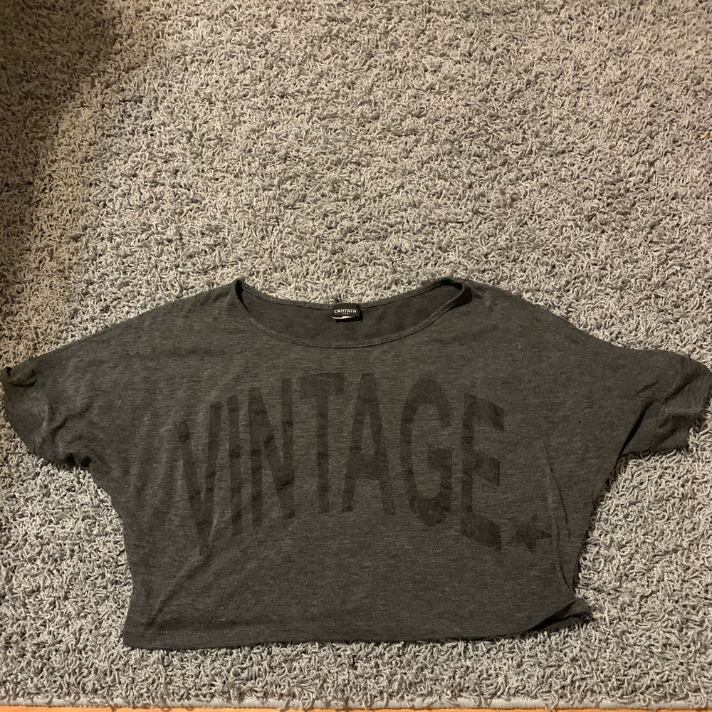 Vintage Crop Top